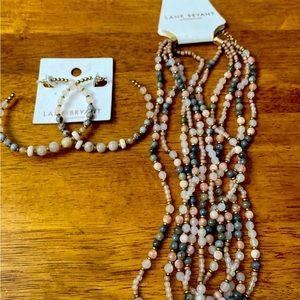 Lane Bryant Necklace and Earrings set